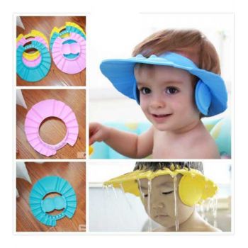 Pack Of 2 Adjustable Kids Shower Cap - Baby Care - Best Price in Pakistan - HitShop.pk
